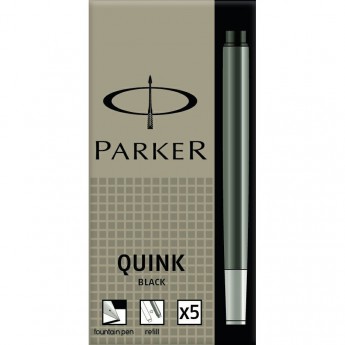 Чернильные картриджи PARKER КВИНК ЧЁРНЫЙ СМЫВАЕМЫЙ