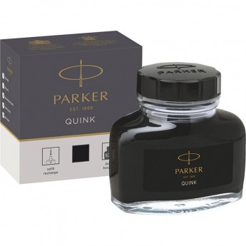 Флакон чернил PARKER для перьевой ручки, чернила черного цвета