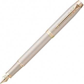 Перьевая ручка PARKER IM MONOCHROME CHAMPAGNE GT F Перьевая ручка PARKER IM MONOCHROME CHAMPAGNE GT F