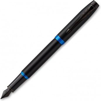 Перьевая ручка PARKER IM VIBRANT RINGS MARINE BLUE BT F Перьевая ручка PARKER IM VIBRANT RINGS MARINE BLUE BT F