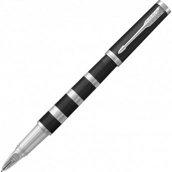 Ручка 5-й пишущий узел PARKER INGENUITY BLACK RUBBER & METAL CT, F Ручка 5-й пишущий узел PARKER INGENUITY BLACK RUBBER & METAL CT, F