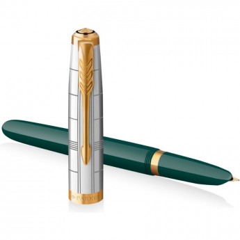 Ручка перьевая PARKER 51 PREMIUM CW2169074 FOREST GREEN GT F Ручка перьевая PARKER 51 PREMIUM CW2169074 FOREST GREEN GT F
