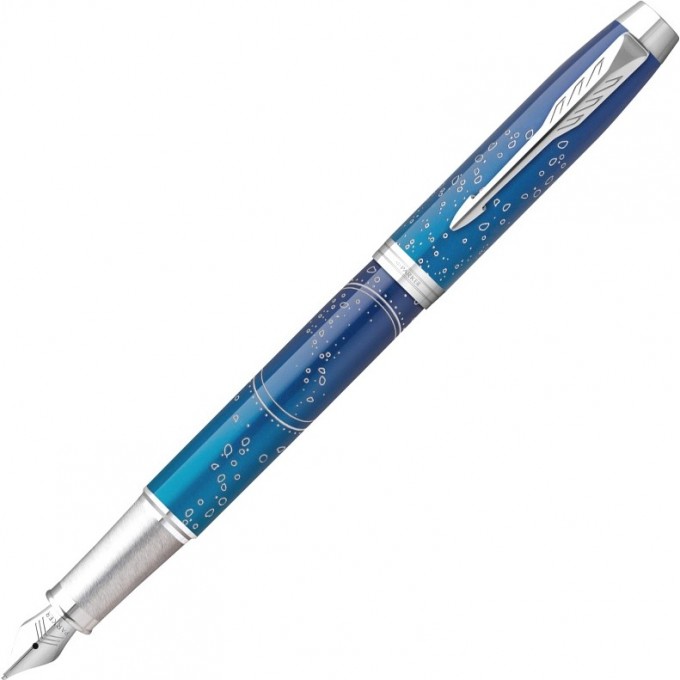 Ручка перьевая PARKER IM F316 LAST FRONTIER DEEP SEA SE 2021, SUBMERGE (Перо F) 2152859