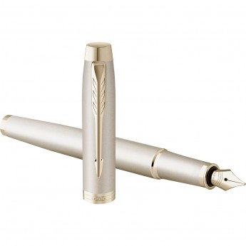 Ручка перьевая PARKER IM MONOCHROME F328 2172954 CHAMPAGNE PVD M Ручка перьевая PARKER IM MONOCHROME F328 2172954 CHAMPAGNE PVD M