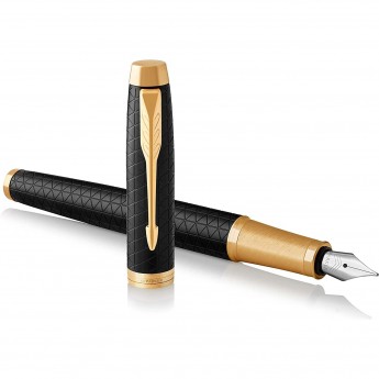 Ручка перьевая PARKER IM PREMIUM BLACK GT, F Ручка перьевая PARKER IM PREMIUM BLACK GT, F