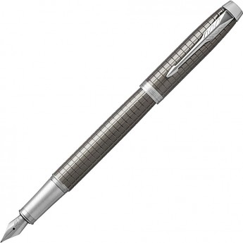 Ручка перьевая PARKER IM PREMIUM DARK ESPRESSO CHISELLED CT, F Ручка перьевая PARKER IM PREMIUM DARK ESPRESSO CHISELLED CT, F