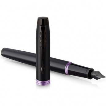 Ручка перьевая PARKER IM VIBRANT RINGS F315 AMETHYST PURPLE PVD M Ручка перьевая PARKER IM VIBRANT RINGS F315 AMETHYST PURPLE PVD M