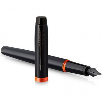 Ручка перьевая PARKER IM VIBRANT RINGS F315 CW2172944 FLAME ORANGE PVD M Ручка перьевая PARKER IM VIBRANT RINGS F315 CW2172944 FLAME ORANGE PVD M