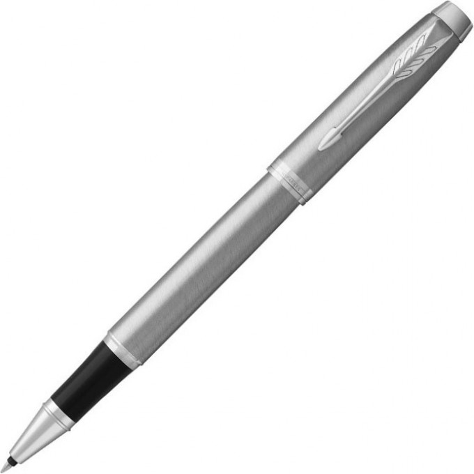 Ручка роллер PARKER IM ESSENTIAL T319 BRUSHED METAL CT F RF2143633