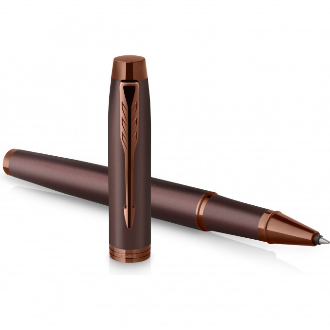 Ручка роллер PARKER IM MONOCHROME T328 BURGUNDY PVD F 2190513