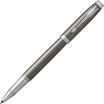 Ручка-роллер PARKER IM PREMIUM DARK ESPRESSO CHISELLED CT, F Ручка-роллер PARKER IM PREMIUM DARK ESPRESSO CHISELLED CT, F