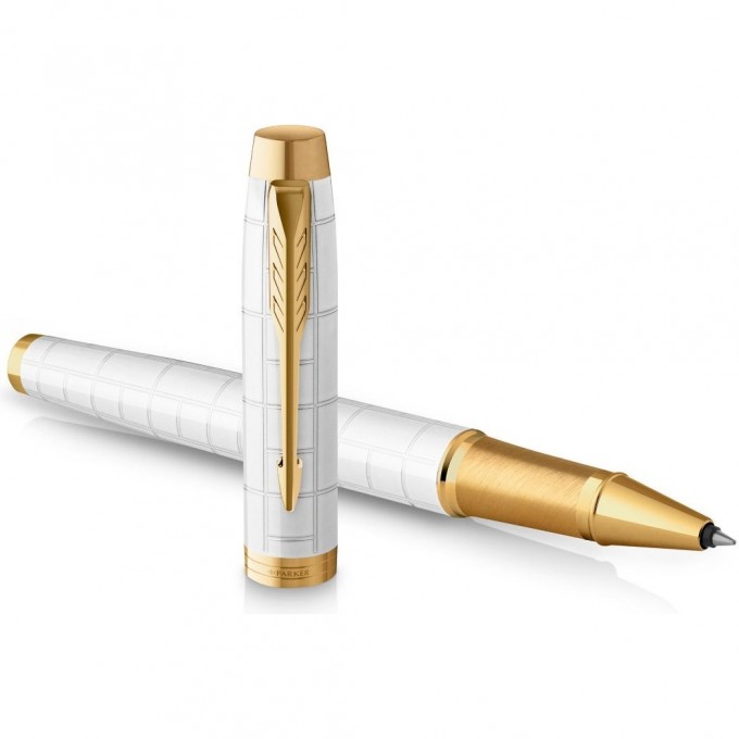 Ручка роллер PARKER IM PREMIUM T318 PEARL GT F 2143646