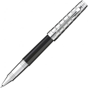 Ручка роллерная PARKER PREMIER CUSTOM TARTAN BLACK, F Ручка роллерная PARKER PREMIER CUSTOM TARTAN BLACK, F