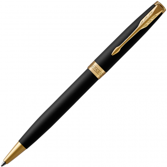 Шариковая ручка PARKER ESSENTIAL SONNET MATTE BLACK GT M Шариковая ручка PARKER ESSENTIAL SONNET MATTE BLACK GT M