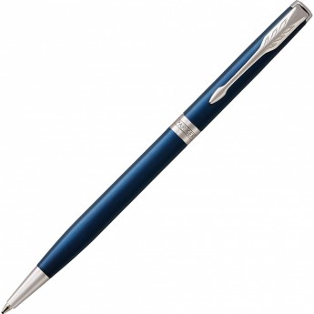 Тонкая шариковая ручка PARKER ESSENTIAL SONNET LAQUE BLUE CT М Тонкая шариковая ручка PARKER ESSENTIAL SONNET LAQUE BLUE CT М